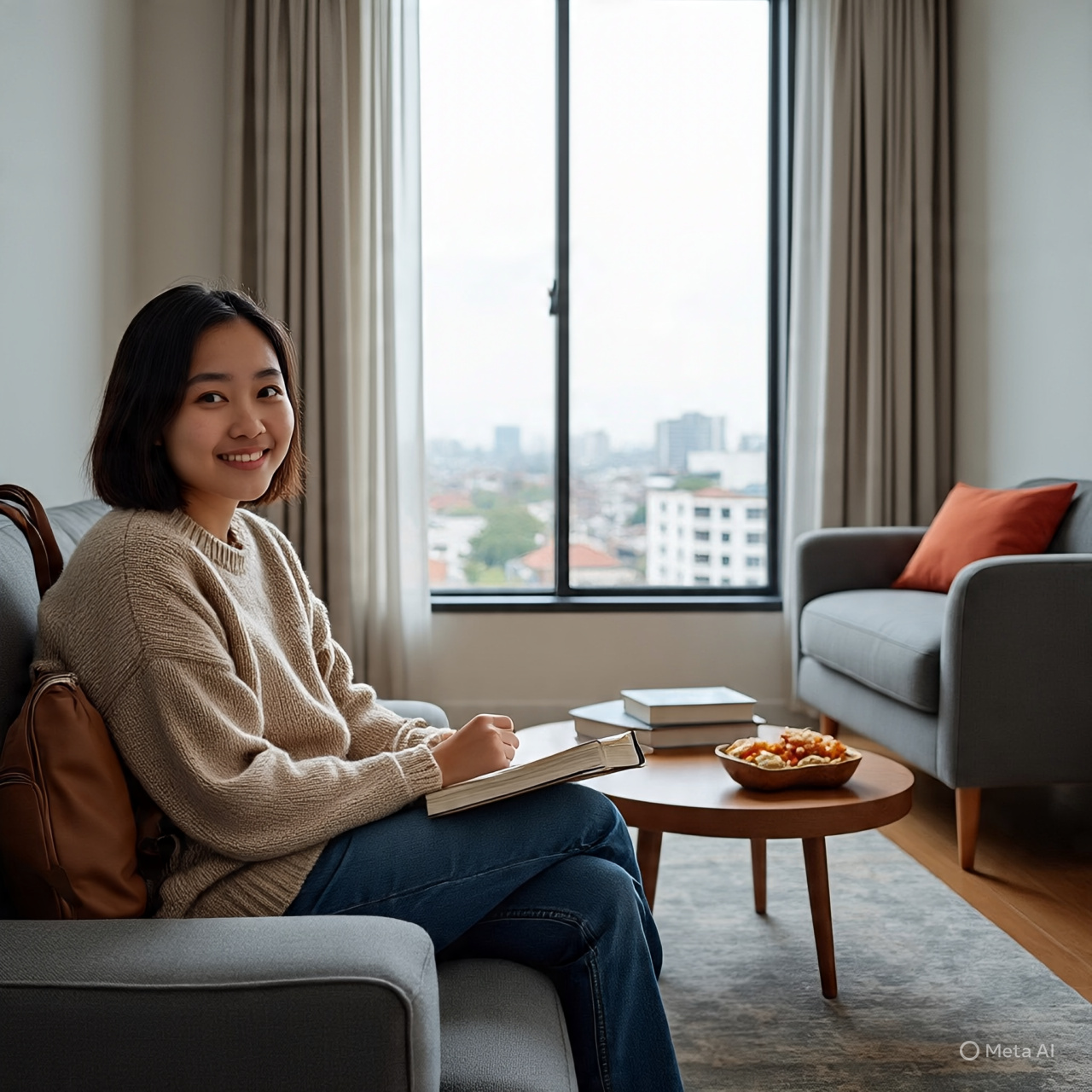 lingkungan apartemen