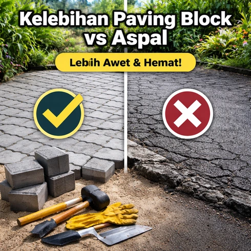 kelebihan paving block